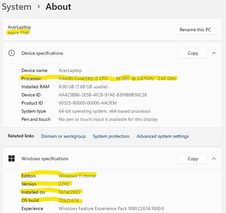 En yeni Windows 11 sürümü kısıtlamalar kolayca aşılarak 12 yıllık dizüstü PC'ye yüklendi