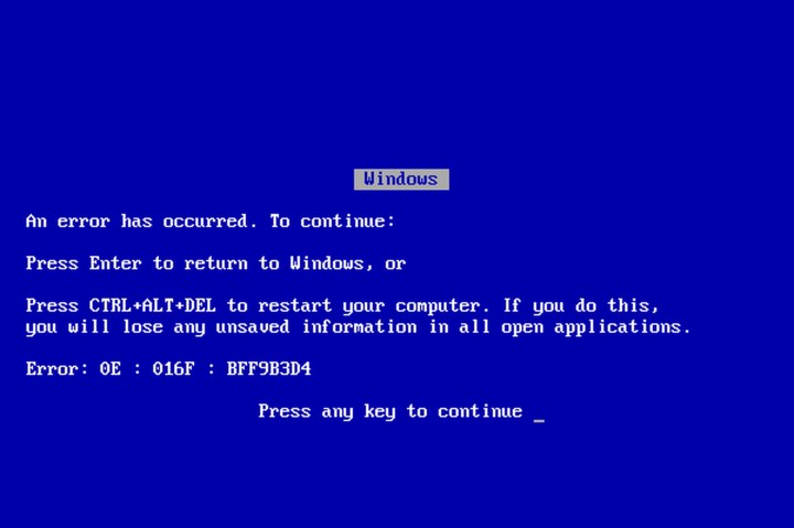 Linux kendi “Mavi Ekran” hatasına kavuşuyor