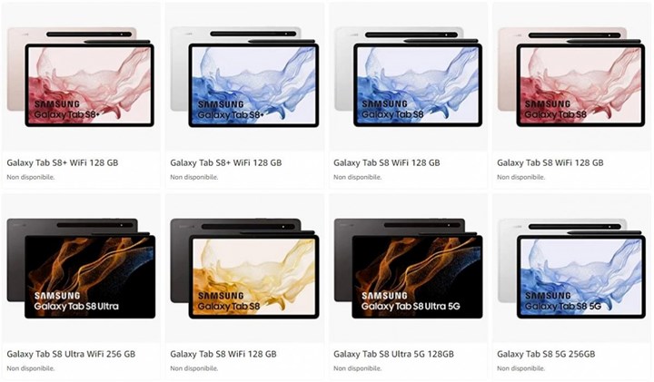 Galaxy Tab S8 serisi tüm özellikleriyle karşınızda