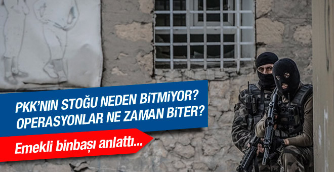  PKK'nın cephanesi neden bitmiyor?