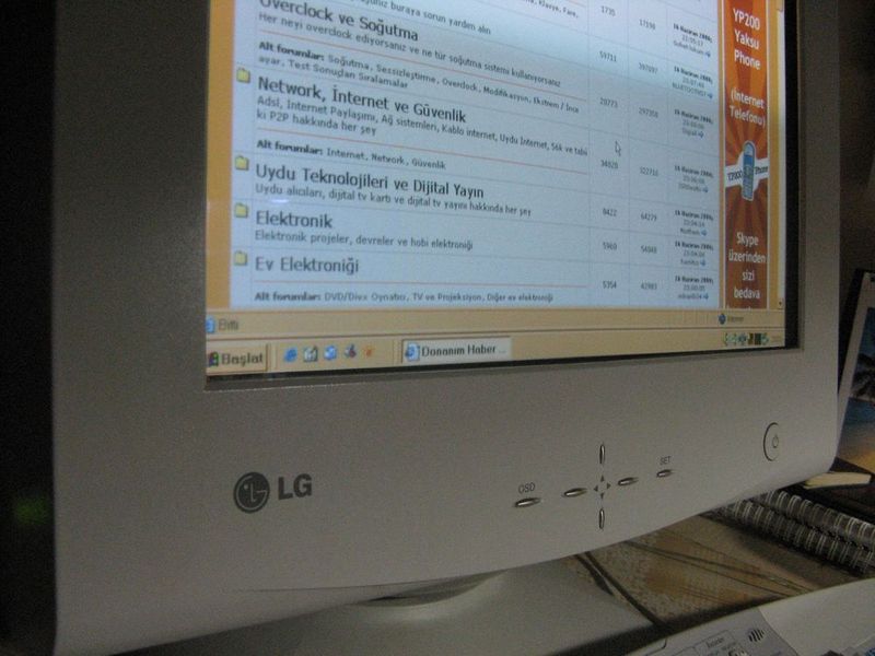  SATILIK  LG 795FT plus monitör  ANKARA