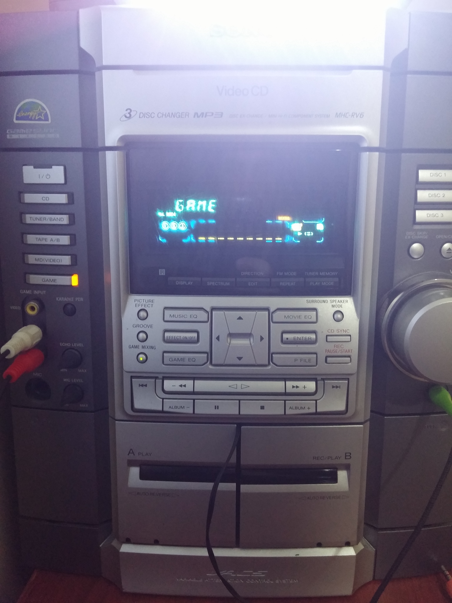  SONY MHC-RV6 GAME MİXİNG ? (ÇÖZÜLDÜ)