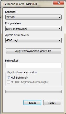  HariciHarddisk ile ilgili bir Yardım gerekiyor ..