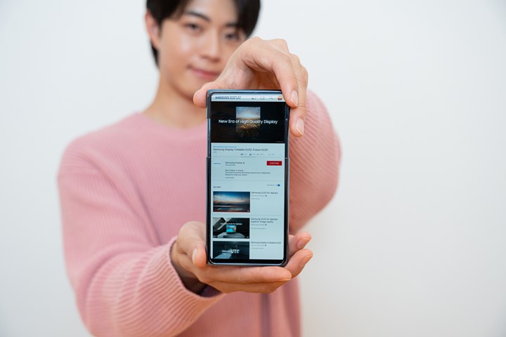 Samsung, yeni kaydırılabilir OLED ekranları tanıttı