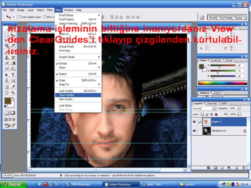 Sublimasyon Photoshop Dersleri Turkce Youtube
