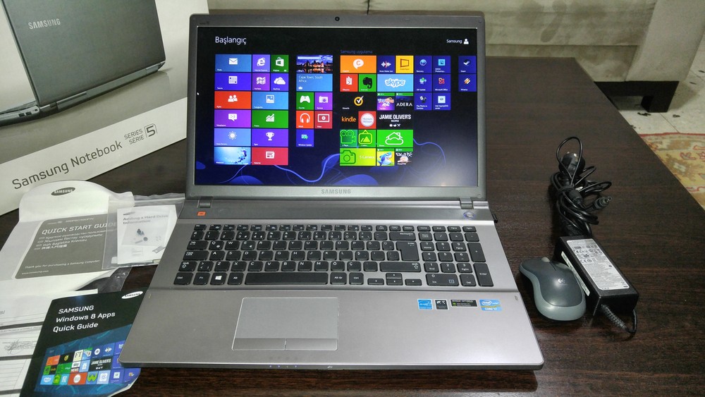 SAMSUNG ATIVBOOK, İ7 3630QM, 8GB RAM, 750GB HDD, GT630M