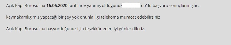 AÇIK KAPI : PORT VE ALTYAPI TALEPLERİNİZİ İLETEBİLİYORSUNUZ.