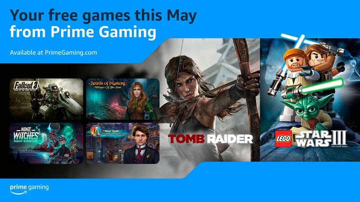 Prime Gaming Mayıs oyunları için son şans: 9 oyun ücretsiz