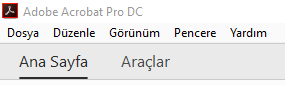 Adobe reader Sayfa Görüntüsü Kaydırma