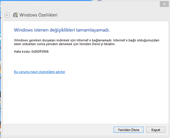  Windows 8 x64 .net framework 3.5 Kurulumu ?..