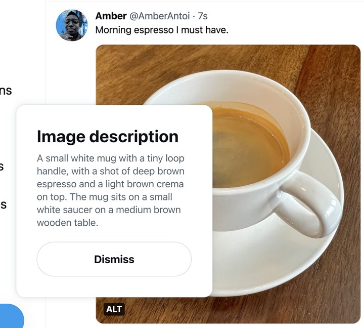 Twitter, görsellerde alternatif açıklamaları test ediyor