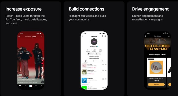 TikTok, müzik platformunu 'TikTok for Artists' tanıttı