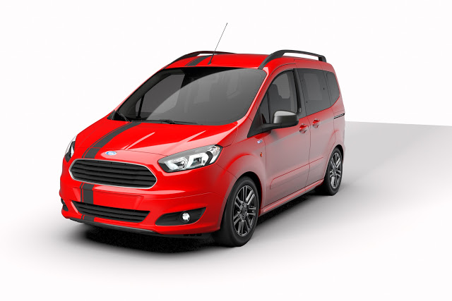 YENİ FORD TOURNEO COURİER BLACKLİNE TÜRKİYEDE 