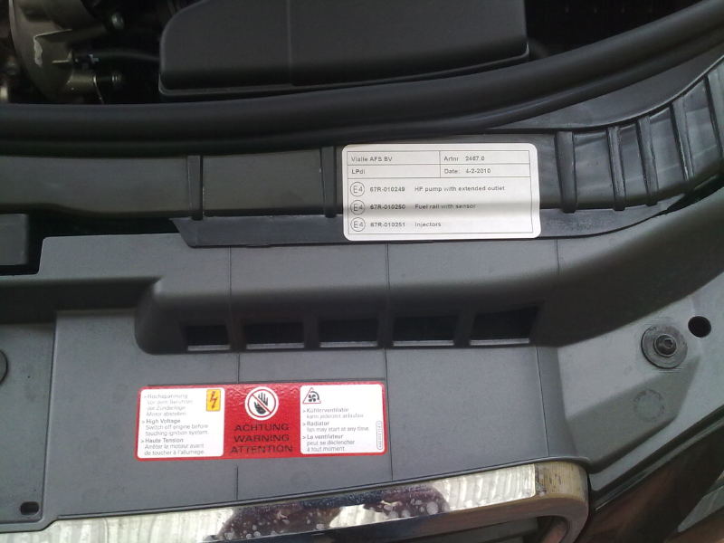  1.4 TSI 122 HP motorlar için % 100 LPG ile çalışan VIALLE LPdi