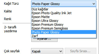 epson orijinal tankli yazici