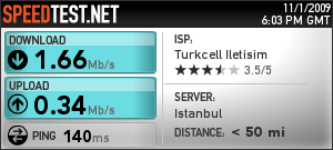  *-*-*Speedtest Verilerimizi paylaşalım*-*-*