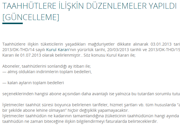 Turk Telekom limitsiz en az 24 mbps 85 TL, 16 mbps 65 TL, 8 mbps 57 TL