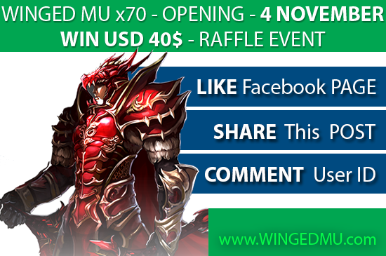 [AD] Winged MU | x70 | Full Stats OFF, Exc + Soc OFF, WIN 40$ | START 4 NOVEMBER