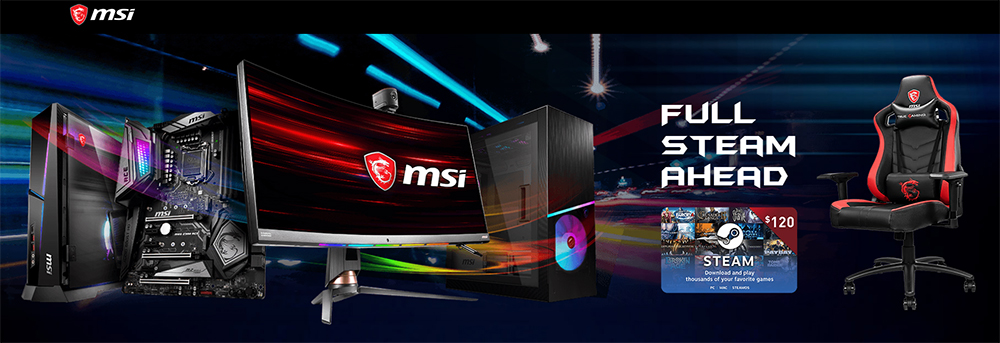 MSI'dan Dev Steam Kampanyası!