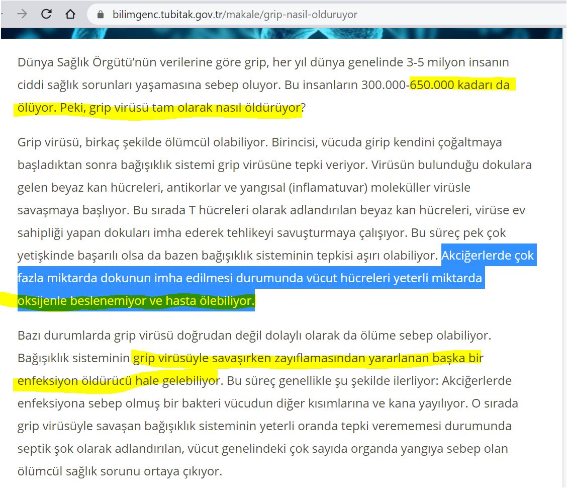 COVID19 GERÇEKLERI, ÇOK ÇOK ÖNEMLİ!!!!