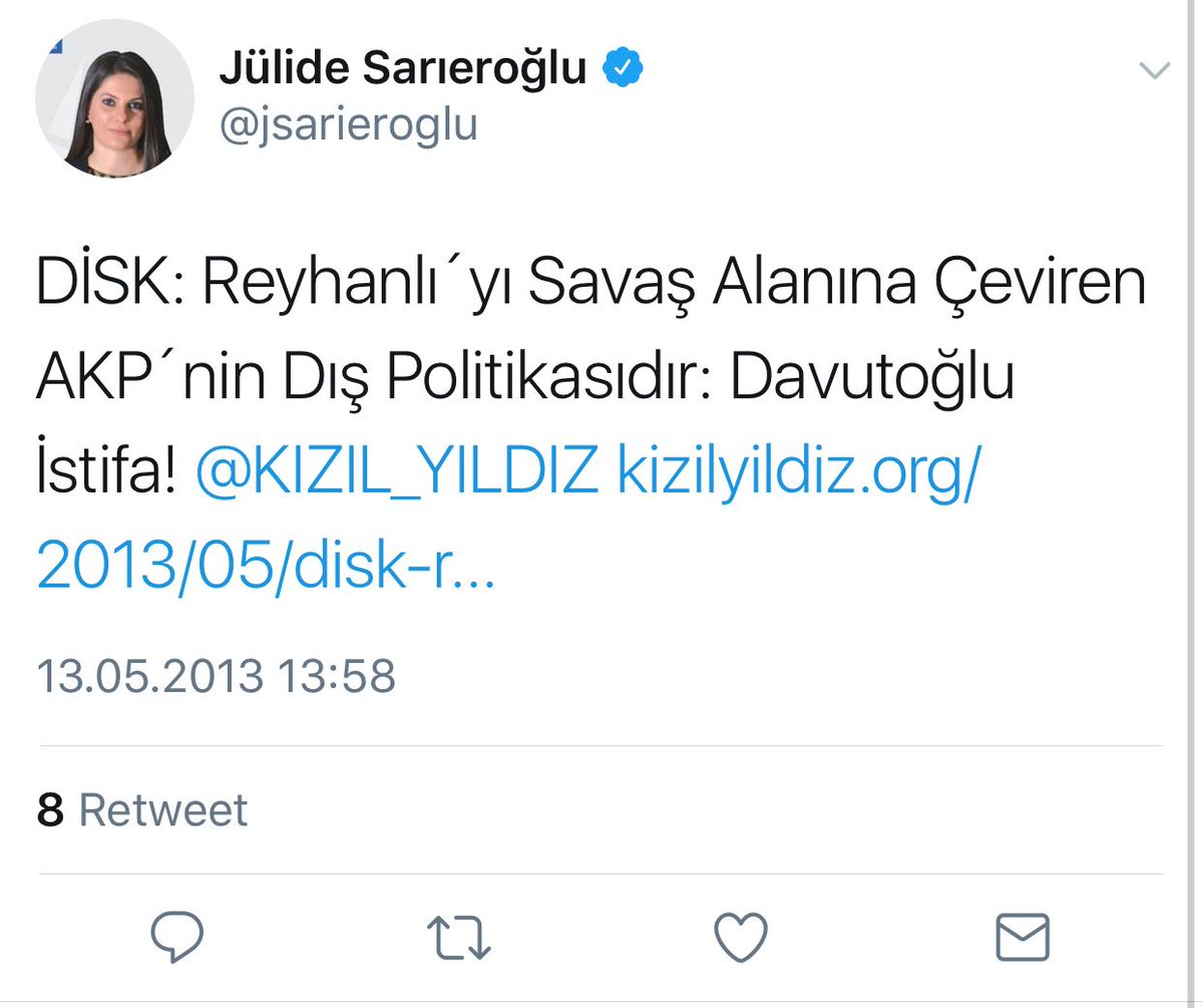 Yeni Bakan olan Jülide Sarıeroğlu'nun Tayyip İstifa ve Gülen tweetleri ortaya çıktı