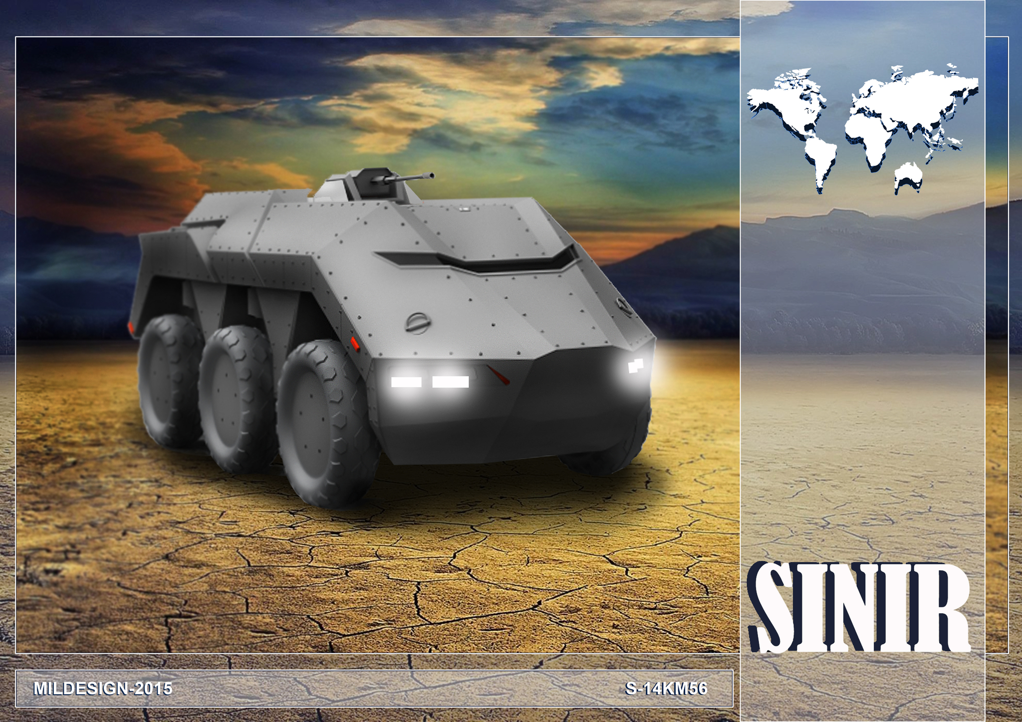  SINIR FNSS Zırhlı Askeri Araç Projesi