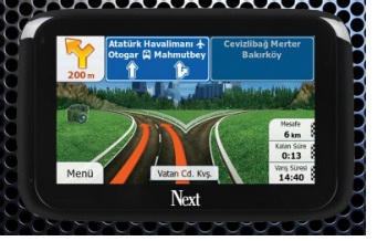  Next YE-G555ve565Trafik Bilgi Sistemli(TBS)Yeni Navigasyon Cihazları(AtlasV 664 Mhz)