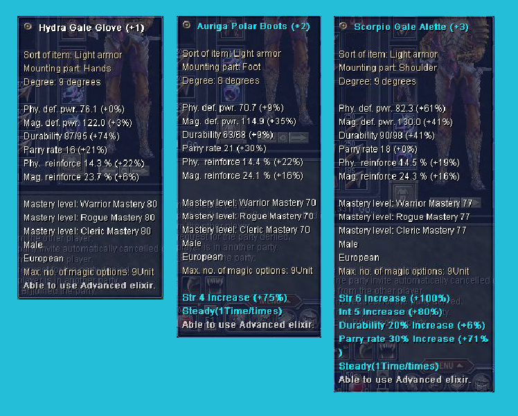  _CaseY_ - 81 Rogue / Bard - Helios - 90 TL