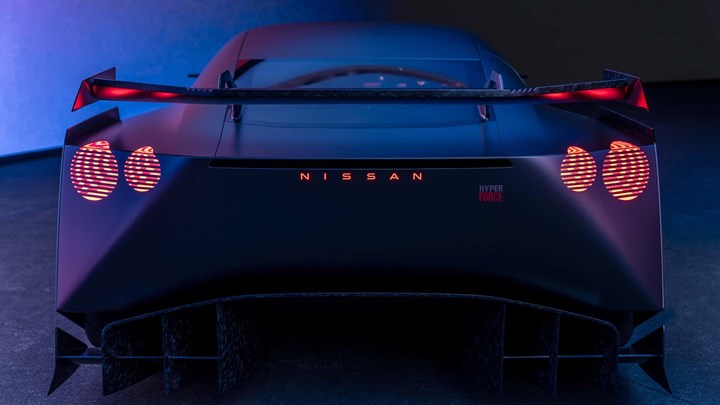 Nissan, geleceğin GT-R'ı elektrikli Hyper Force konseptini tanıttı