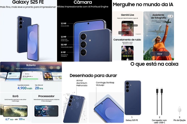 Samsung Galaxy S25 FE sızdırıldı: İşte tasarımı ve özellikleri