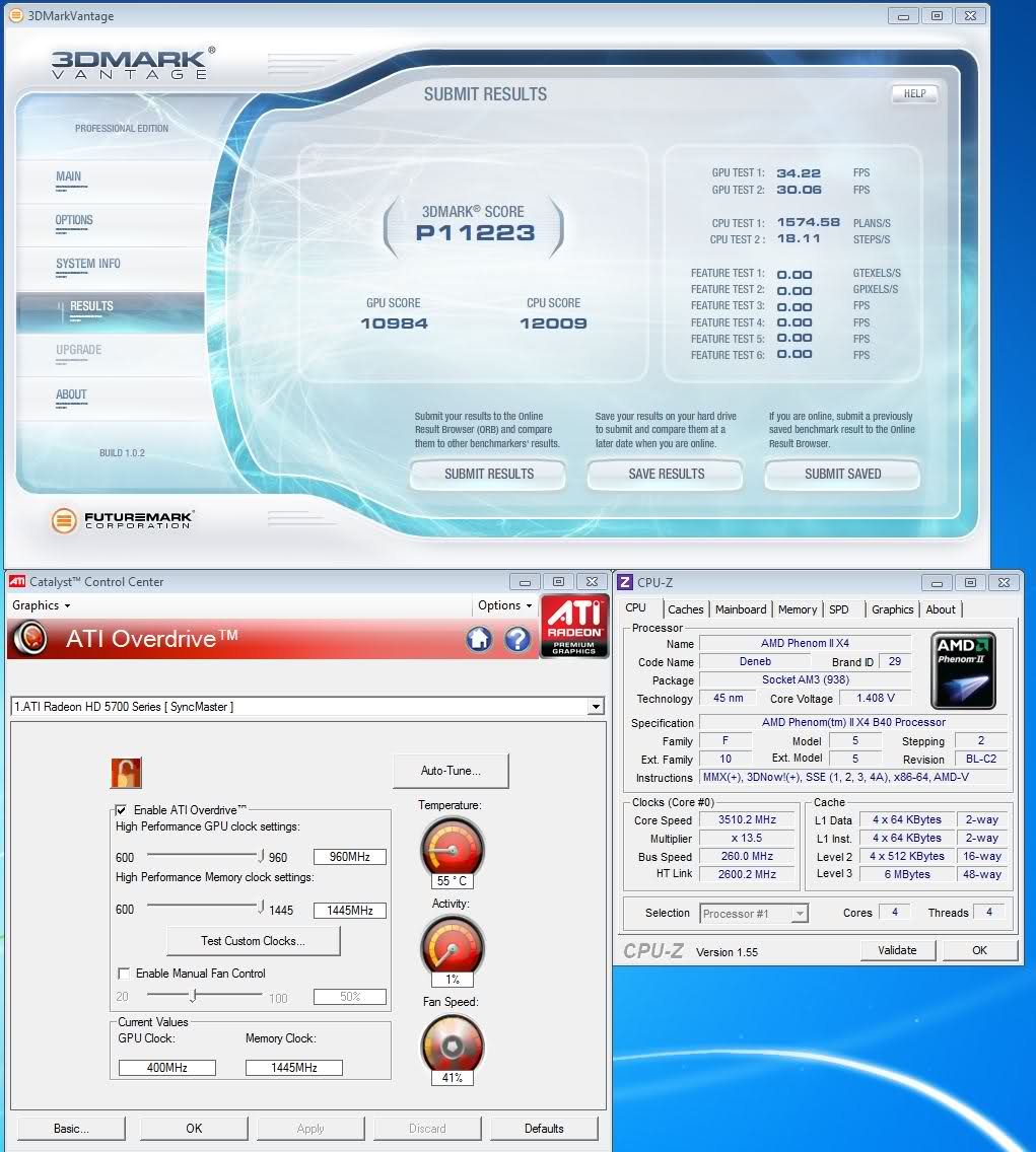  INTEL CORE i7 860 & ASUS P7P55D DELUXE - Ultra Cool - Ultra Silent - Ultra Performance (on Air!)