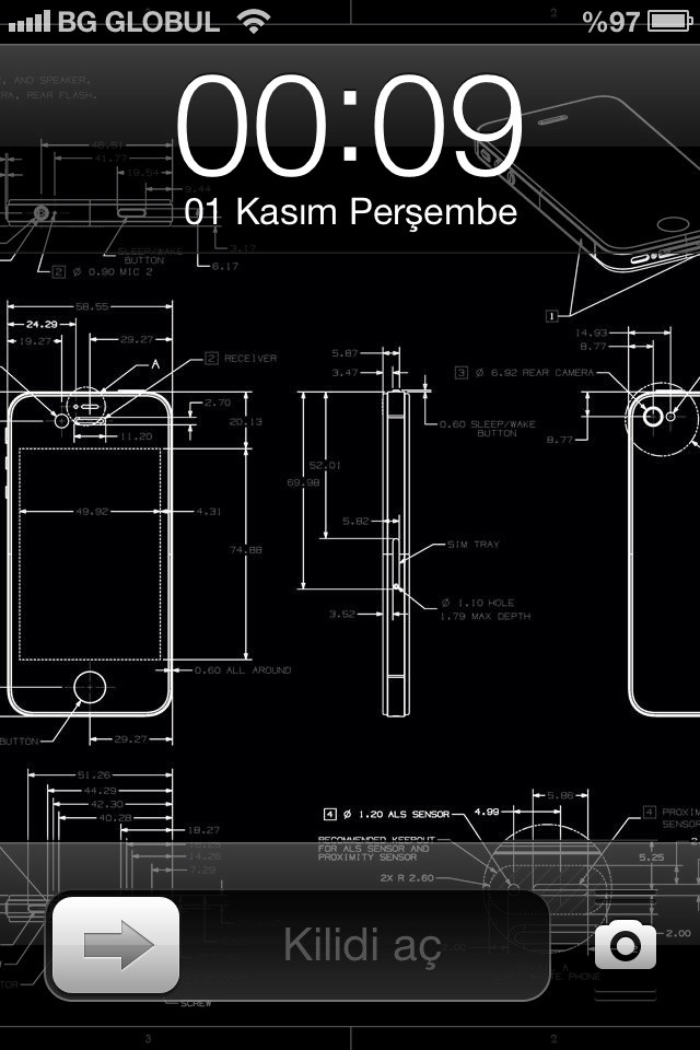  Şuan iPhoneunuzdaki Duvar Kağıdı