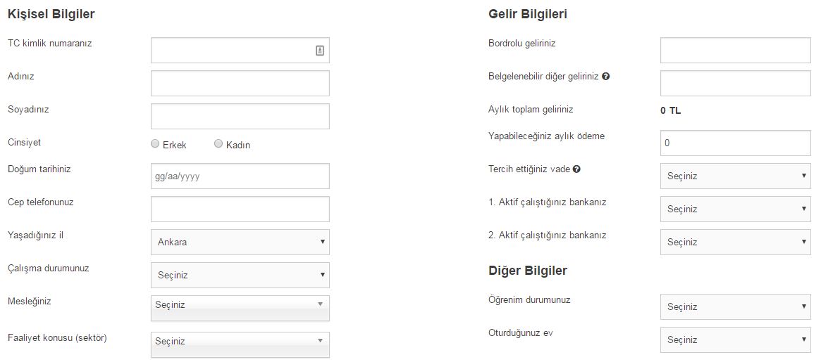 tekkredi.com ile ücretsiz kredi notu ve risk raporu öğrenme