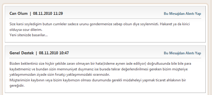  TeknoBiyotik Sıcak Fırsatlar (Son Güncelleme: 16-12-2010)