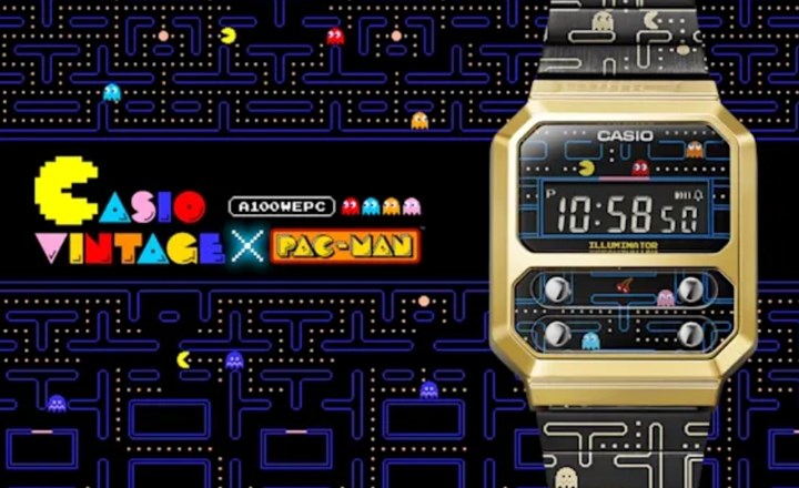 Casio’dan Pac-Man temalı A-100 dijital saat geliyor