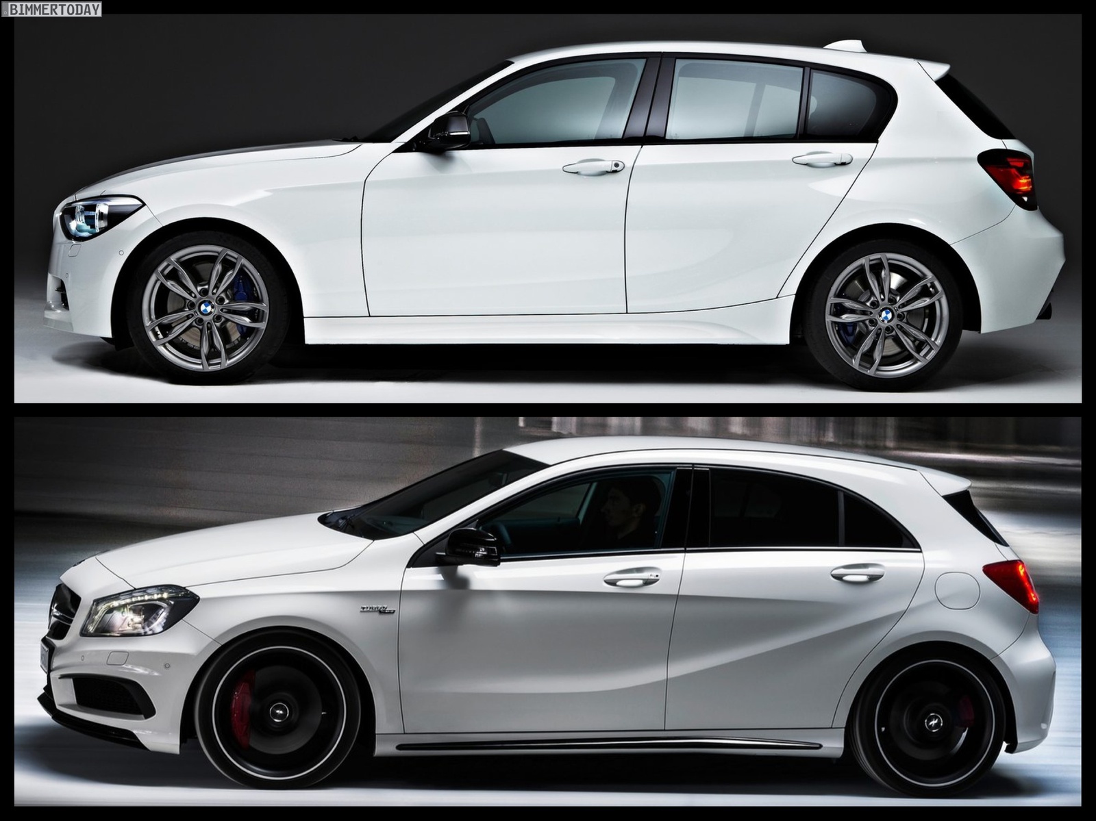  MERCEDES A45 AMG / BMW M135i