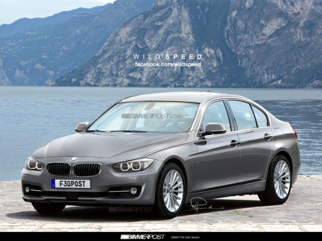  Flaş 2012 BMW 3 Serisi kamuflajsız.