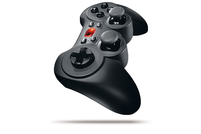  SATILDI LOGITECH CORDLESS RUMBLEPAD 2 KABLOSUZ 2