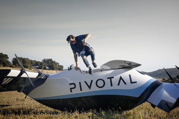 Uçan drone araç satışta ve kullanılıyor
