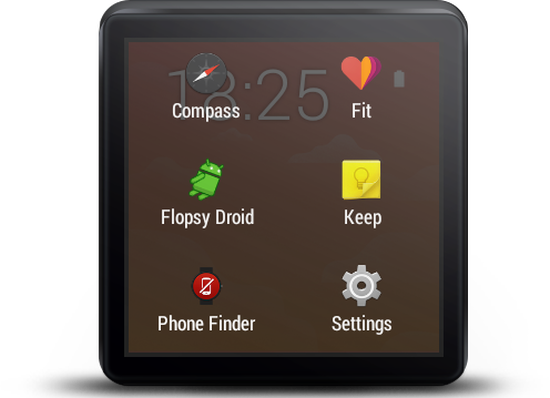 Android Wear için ilk ana ekran uygulaması indirmeye sunuldu