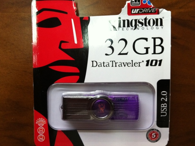  Kingston DataTraveler 101 32 GB USB Flash Bellek (UCRETSIZ KARGO)