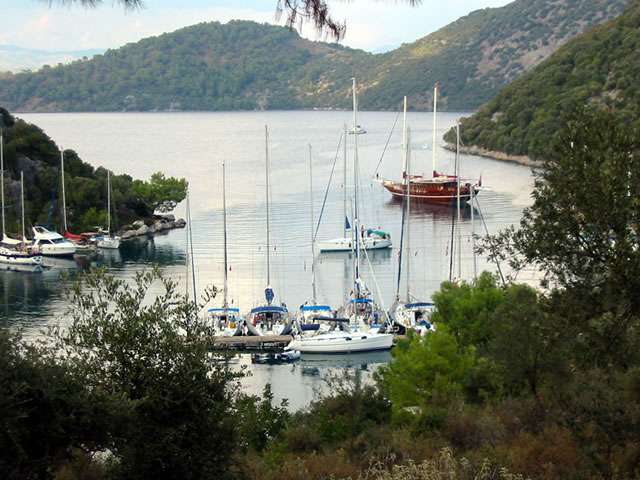  Göcek resimleri, Göcek koyları ve mavi yolculuk