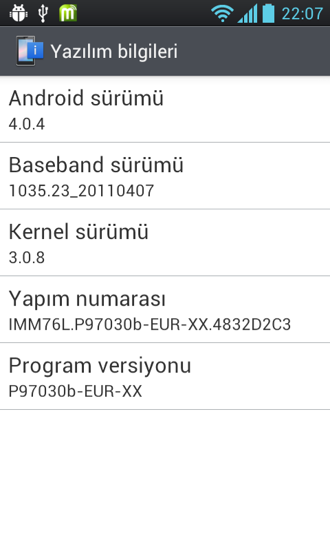  LG OPTIMUS BLACK P970 GINGERBREAD 2.3 ve ICS 4.0.4 ROOTLU ROMLAR