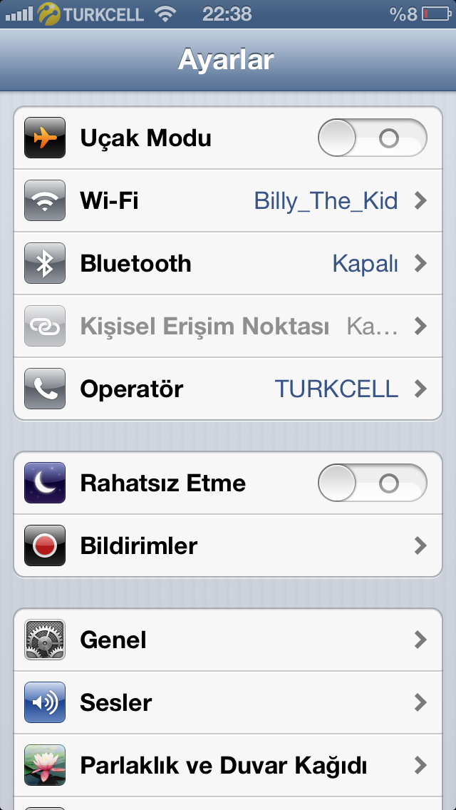  Jailbreak olmadan Carrier Logo degistirme iOS6 (iPhone 3GS/4/4S/5)