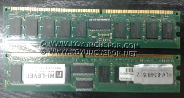  2X4GB 1333MHZ KİNGSTONHYPERX BLU RAM: 180TL - 1GB Sodim: 15 TL. - 2GB Sodim: 28 TL