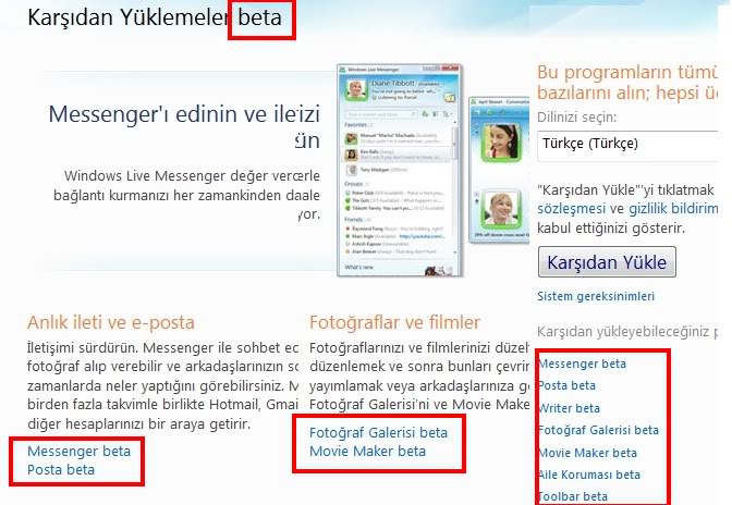  MSN LİVE MESSNGER 9 FİNAL TÜRKÇE