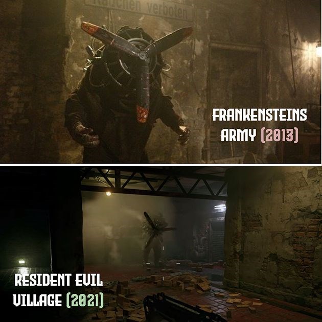 Korku filmi yönetmeni, Resident Evil Village'daki bir karakterin kendi filminden kopyalandığını iddia etti