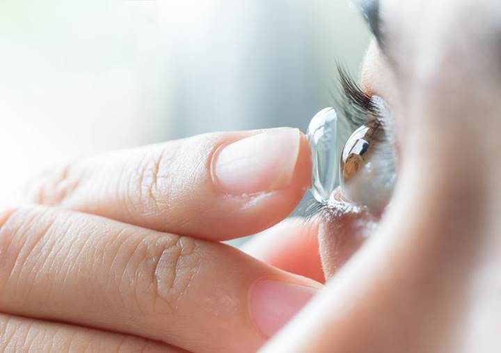 Kontakt lensler çevre kirliliğine yol açıyor