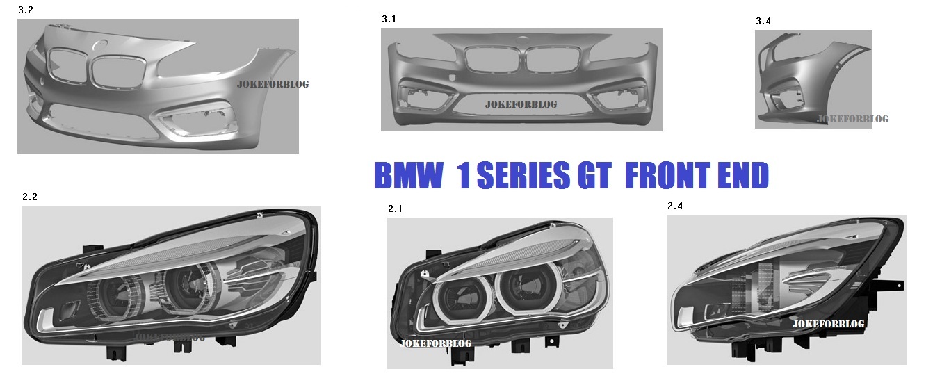  BMW 1 Series Avtive Tourer patent fotoğrafları sızdırıldı.