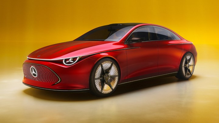 Gelecekte, elektrikli Mercedes'ler içten yanmalı modellere benzeyecek